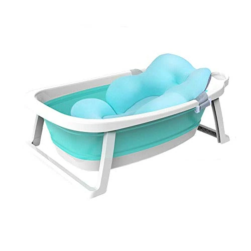 Offre limitée : Babify Baignoire Pliable Bébé, Baignoire Bebe sur Pied avec Coussin de Soutien de la Tête, Baignoire Pliante Bebe, Baignoire Bebe pour Douche et Bain, Baignoire de Voyage pour Enfant 0-3 de 51.99 € à 51.99 € (0.00% de remise)