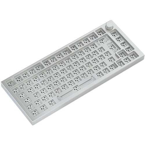 Offerta a tempo: GLORIOUS Gaming GMMK PRO 75% Barebones (Solo Struttura) - Tastiera da Gaming mecc. modulare, TKL (75%), Struttura da 1,5 kg, RGB, Personalizzabile, switch a 5 pin, layout Internazionale/ISO - Bianco - 64% da 229.99 € a 82.80 €