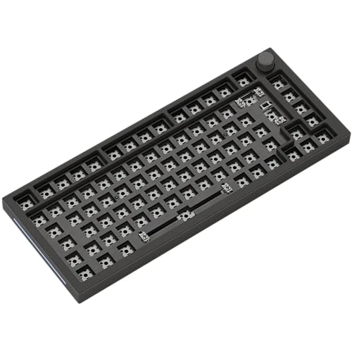 Oferta limitowana: GLORIOUS Gaming GMMK PRO 75% Barebones (endast chassi) – Modulärt mekaniskt gamingtangentbord, TKL-storlek, chassi på 1,5 kg, RGB, helt anpassningsbart, 5-stiftsbrytare, Internationell/ISO - Svart z 306.67 zł na 306.67 zł (oszczędź 0.00