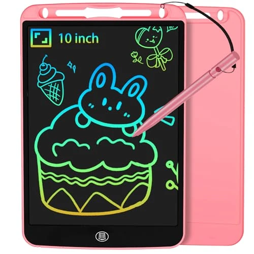 Oferta limitada: JOEAIS Tableta de Escritura LCD de 10 Pulgadas, Bloc de Dibujo Electrónico Portátil para Aprender, Garabatear y Tomar Notas, Regalo de Navidad y Cumpleaños para Niños y Niñas (Rosa) de 8.22 EUR a 8.22 EUR (ahorro 0%)