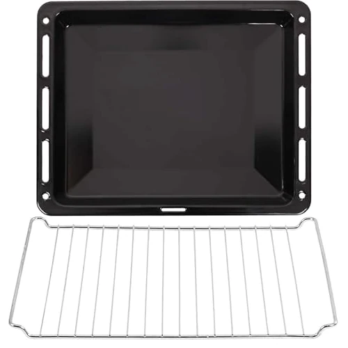 Oferta limitada: ICQN Bandeja Esmaltada con Rejilla para Horno 46x37,5x3 cm de 38.99 € a 38.99 € (ahorro 0.00%)