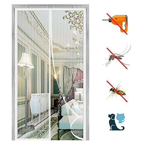 Oferta limitada: WAFWYY mosquitera Puerta magnetica, Cortina mosquitera magnética para Puertas de 23.60 € a 23.60 € (ahorro 0.00%)