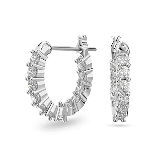 Limited offer: Swarovski Matrix Vittore Collection Hoop Earrings from 91.88 EUR to 45.02 EUR (save 51%)