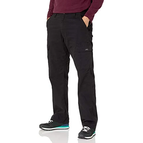 Oferta limitada: Wrangler Pantalón Vaquero Cargo para Hombre, Relaxed Fit, Straight Leg, Negro (Black), 36W / 34L de 49.95 € a 37.23 € (ahorro 25%)