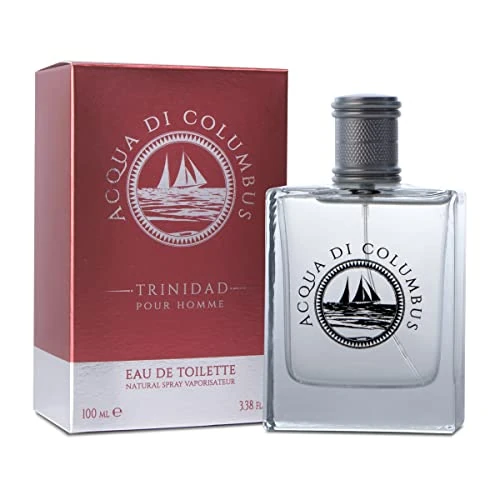 Oferta ograniczona: COLUMBUS WODA | Trinidad Eau de Toilette - Perfumy męskie wody Colombus, Nuty dzikiej róży i cydru, Made in Italy, 100 ml z 86.97 EUR na 86.97 EUR (znizka 0%)