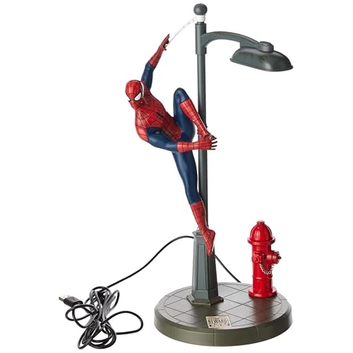 Oferta limitada: Lámpara de Escritorio Spiderman - Lámpara de Mesa Disney, Regalo para Fans de Marvel Multiverse de 58.98 € a 58.98 € (ahorro 0.00%)