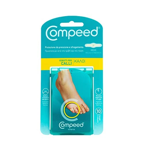 Oferta limitada: Compeed Tiritas para callos, tamaño mediano, tiritas, larga duración, 10 unidades de 8.90 EUR a 8.90 EUR (ahorro 0%)