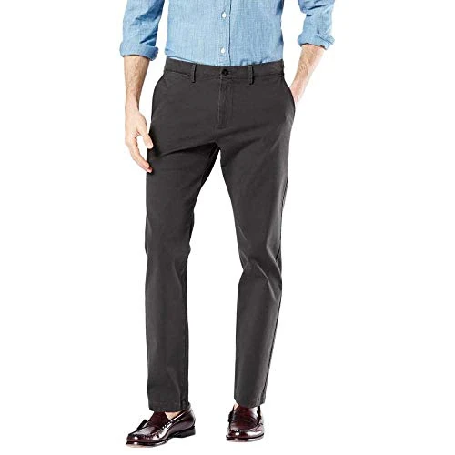 Dockers Smart 360 Flex Chino Slim, Pantalones para Hombre, Steelhead, 36W / 34L