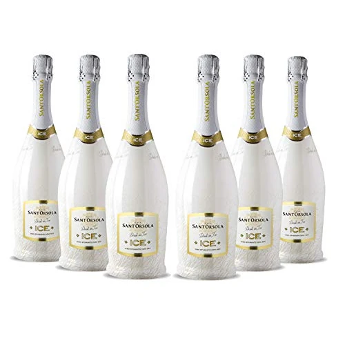 Limitiertes Angebot: Sant'Orsola ICE Demi-Sec Schaumwein 6 Flaschen Champagner (6 x 0.75 l) von 38.00 EUR auf 38.00 EUR (Spare 0%)