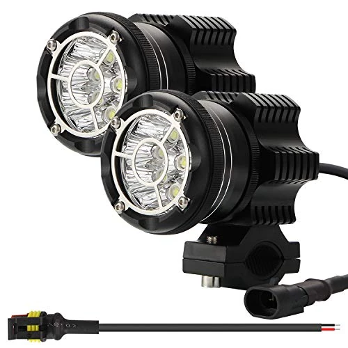 Oferta limitada: Kairiyard Redondo LED High Beam EVO 90W 6000K 9000lm CREE Chip Luz auxiliar Motocicleta High Beam Sin desgaste Spot Light Beam+Flash Dual Mode CNC Lente de Vidrio Templado IP68 de 72.99 EUR a 72.99 EUR (ahorro 0%)