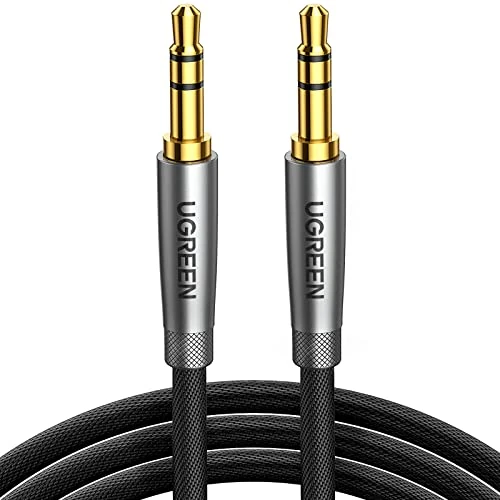 Oferta limitada: UGREEN Cable Audio Jack 3.5mm Macho HiFi Estéreo Nylon Trenzado Auxiliar Compatible con Autoradio Auriculares Altavoz TV iPhone MP3 (3M) de 13.99 EUR a 11.19 EUR (ahorro 20%)