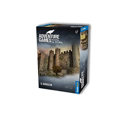 Giochi Uniti - Adventure Game: The Dungeon, Card Game, Italian Edition, GU662