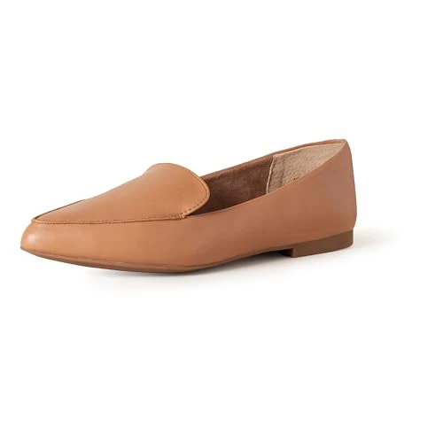 Offerta a tempo: Amazon Essentials Mocassini Bassi Donna, Cammello Finta Pelle, 47 EU - 0.00% da 17.47 € a 17.47 €