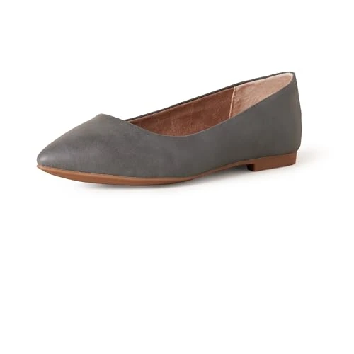 Offerta a tempo: Amazon Essentials Ballerine da donna a punta, antracite, 40 - 0.00% da 27.10 € a 27.10 €