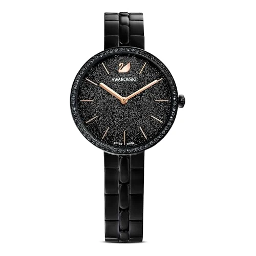 Oferta limitada: Swarovski Reloj Cosmopolitan, Brazalete de metal, Negro, PVD negro de 159.16 € a 137.95 € (ahorro 13%)