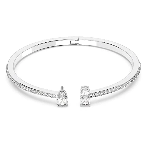Oferta limitada: Swarovski Brazalete Mesmera Attract, Tallas mixtas, Blanco, Baño de rodio de 149.00 EUR a 89.00 EUR (ahorro 40%)
