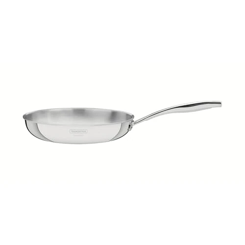 Tramontina - Sartén Grano, de Acero Inoxidable y Terminación Brillante, con Cuerpo Triple y Mango, 30 cm y 3,4 L