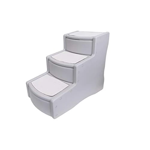 Oferta limitada: Pet Gear Easy Step III Escalera para Mascotas 3 Peldaños para Gatos/Perros Peldaños de Alfombra Extraíble Lavable, para Mascotas de hasta 75 kg, No Requiere Herramientas de 75.50 EUR a 75.50 EUR (ahorro 0%)
