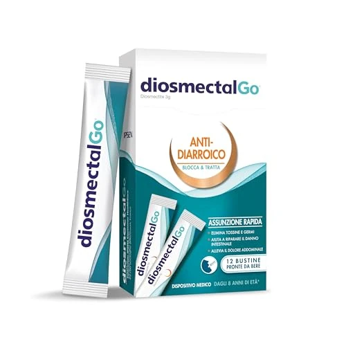 Begrenztes Angebot: Ipsen Diosmectal Go Diarrea Adulti Bambini Pronta da Bere, 12 Bustine von 13.50 EUR auf 13.50 EUR (Rabatt 0%)