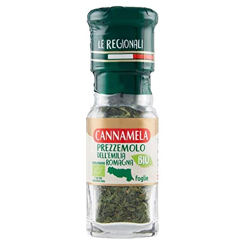 Offerta a tempo: Cannamela - Le Regionali BIO, Prezzemolo Emilia Romagna, Confezione da 5g. Ideale per salse, antipasti, primi piatti, carni e piatti a base di pesce - 37% da 2.74 € a 1.73 €