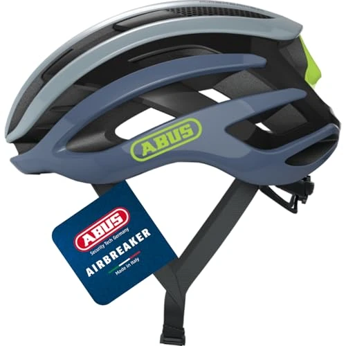 Offerta a tempo: ABUS AirBreaker - casco da bici di alta gamma per il ciclismo professionale - per adolescenti e adulti - casco per uomo e donna - 17% da 249.95 € a 206.75 €