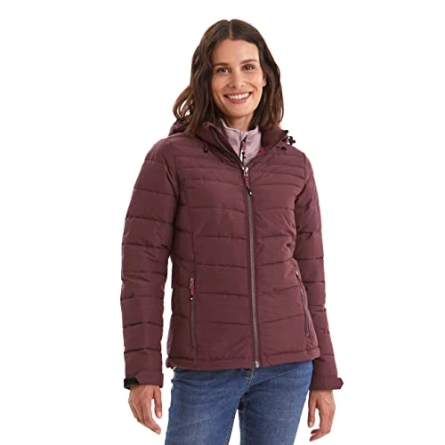 Oferta limitada: Killtec womens Chaqueta de plumón con capucha con cremallera - Skane WMN Quilted JCKT A, ciruela, 54, 35615-000 de 109.06 EUR a 109.06 EUR (ahorro 0%)