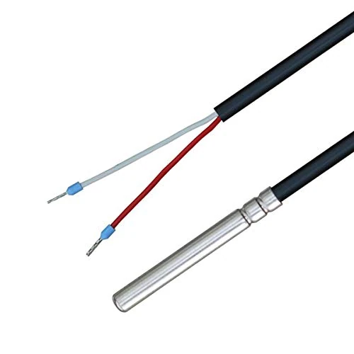 Offerta a tempo: iOVEO 035HP05210 - NTC 10kOhm - Sonda di temperatura con cavo in PVC fino a 105°C, sensore di temperatura, sonde, NTC Beta 3977 K, riscaldamento, 10 metri - 0.00% da 18.36 € a 18.36 €