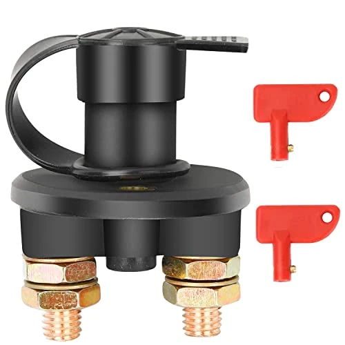 Offerta a tempo: Bolatus Batteria Principale Interruttore 12V / 24V Staccabatteria Marino Cut off interruttore per Auto Moto Marine Camion Barca - 0.00% da 10.99 € a 10.99 €