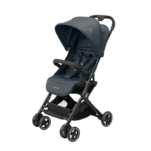 Offerta a tempo: Maxi-Cosi Lara2 Passeggino Leggero per Bambini 0 - 4 anni, 0 - 22 kg, Passeggino da Viaggio Pieghevole Chiusura Compatta, Reclinabile 3 Posizioni, Tessuti Traspiranti, 2 Cestelli, Essential Graphite — 28% da 179,99 € a 129,99 €