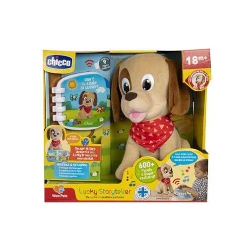 Oferta limitada: Chicco Lucky El Cachorro - Juego Educativo con Palabras y Sonidos realistas - Juegos para niños 18+ Meses de 46.12 EUR a 46.12 EUR (ahorro 0%)