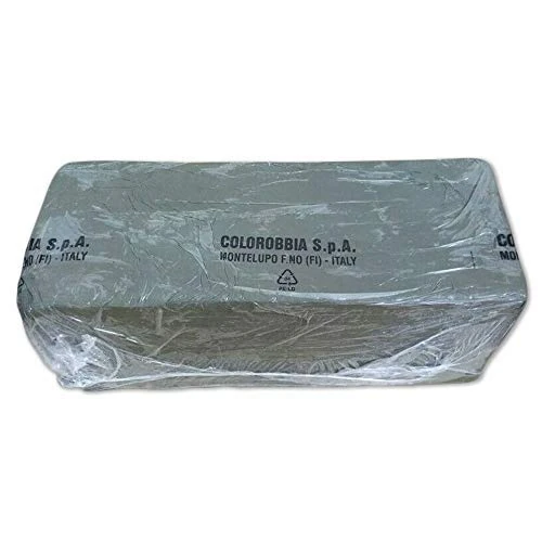 Arcilla moldeable roja Colorobbia Creta Bloque Maiólico Panetto de 25 kg (1 unidad)