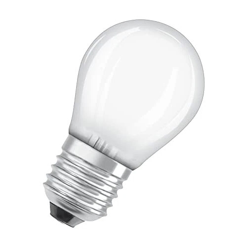 Oferta limitada: Osram Retrofit Classic P Bombilla LED, Casquillo E14, 2700 K, 6,50 W, Equivalente a 60W, 7 W, Base E27, Paquete individual de 6.29 € a 4.65 € (ahorro 26%)