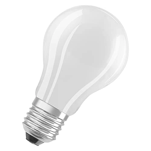 Begrenztes Angebot: Osram Dimmbare Filament LED Lampe mit E27 Sockel, Kaltweiss (4000K), klassische Birnenform, 12W, Ersatz für 100W-Glühbirne, matt, LED Retrofit CLASSIC A DIM von 13.99 EUR auf 13.99 EUR (Rabatt 0%)