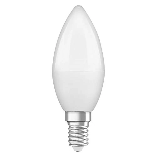 Tijdelijke aanbieding: OSRAM LED lamp | Lampvoet: E14 | Warm wit | 2700 K | 5,50 W | mat | LED STAR CLASSIC B [Energie-efficiëntieklasse A+] van 7.47 € naar 7.47 € (0.00% korting)