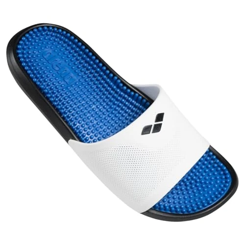 Offerta a tempo: ARENA Marco Ciabatte Piscina Donna Uomo Unisex, Ciabatte da Mare e Piscina Ammortizzate, Sandali con Soletta Morbida Massaggiante e Ottimo Grip sulle Superfici Bagnate - 17% da 34.00 € a 28.38 €