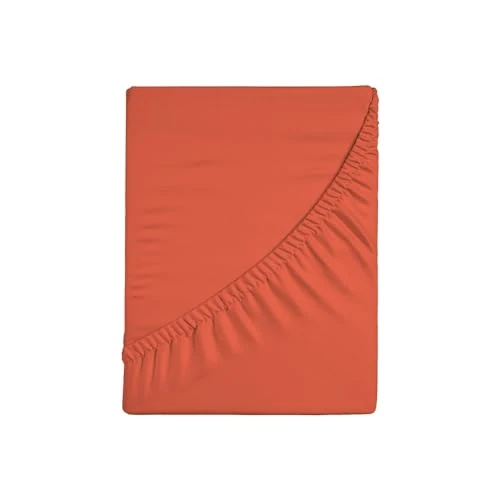 Offerta a tempo: Zer0bed, Lenzuolo Sotto con Angoli Singolo Tinta Unita 100% Cotone ANGOLO MAXI 30CM, 1 Piazza, Corallo, 90x200 - 36% da 16.90 € a 10.90 €