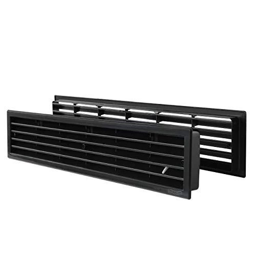 Limited-time offer: La Ventilazione PTTD459N Rectangular Plastic Telescopic Grille with Flow Dispenser. Dimensions 452x90 mm. Black from 13.27 £ to 13.27 £ (save 0.00%)