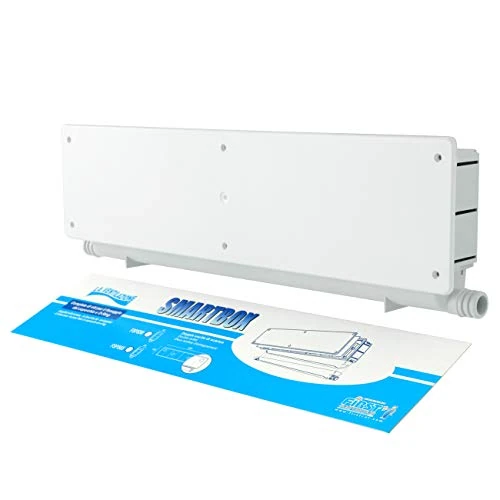 Offerta a tempo: La Ventilazione FSPS50 Cassetta predisposizione impianti Smart Box con scarico condensa. Colore bianco - 5% da 17.43 € a 16.50 €