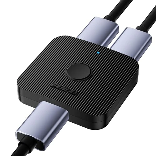Offre limitée : BENFEI Switch HDMI 4K, commutateur HDMI 2 entrées 1 Sortie, bidirectionnel, Prend en Charge 4K 3D HD 1080p Compatible avec Firestick, Xbox PS4 Roku HDTV [Deux écrans ne fonctionnent pas simultanément] de 10.99 € à 6.49 € (41% de remise)