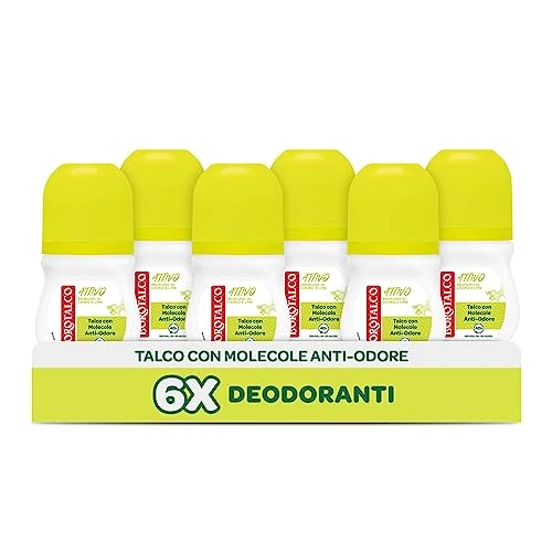 Offerta a tempo: Borotalco, Deodorante Roll On Attivo Giallo — 19% da 25,99 € a 21,14 €