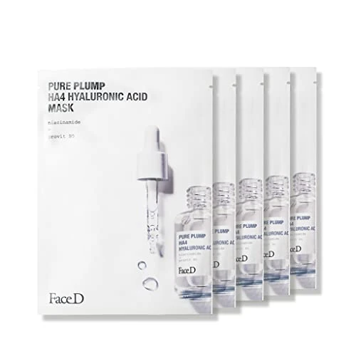 Face D - Pure Plump Mask AH4 Hyaluronic Acid