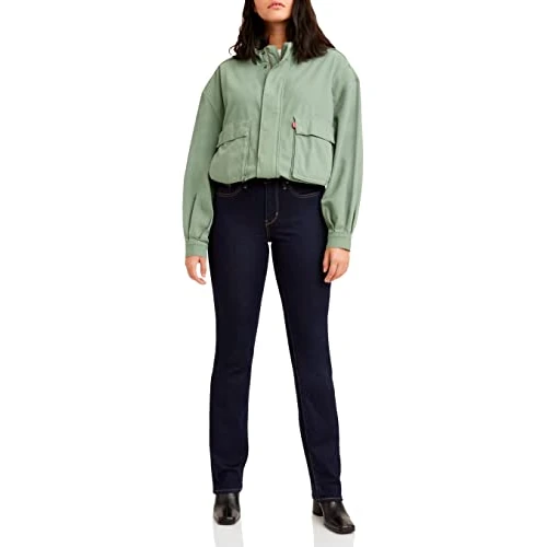 Levi's Femme 314 Shaping Straight Jeans, Darkest Sky, 32W / 30L