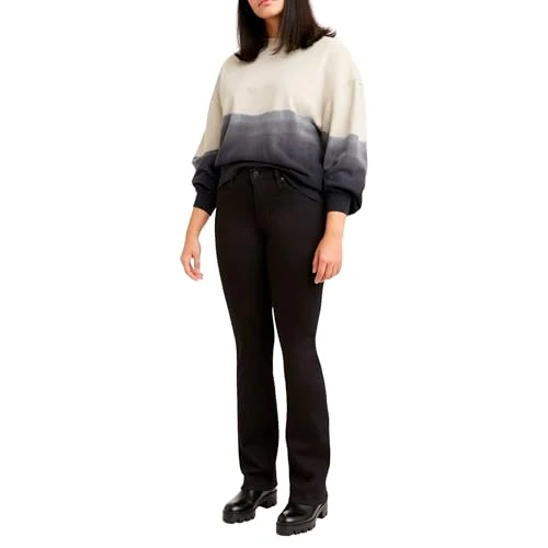 Offerta a tempo: Levi's 315 Shaping Bootcut, Jeans, Donna, Black and Black, 32W / 30L - 0.00% da 76.68 € a 76.68 €