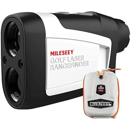 Offerta a tempo: MiLESEEY Telemetro con Pendenza on/off, Per i Tornei di Golf, Telemetro Laser Professionale 600M, con Blocco Bandiera e Vibrazione, Precisione ± 0,55 Yard, Ingrandimento 6X - 42% da 129.99 € a 75.22 €