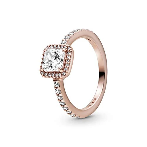 Oferta limitowana: Pandora Timeless Elegance Pozłacany 14-karatowym różowym złotem pierścionek z przezroczystymi cyrkoniami, 56 z 239.00 zł na 239.00 zł (oszczędź 0.00%)