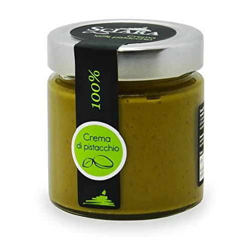 Offerta a tempo: Sciara - Crema Pura 100% Pistacchio | Senza Zucchero | Senza Glutine | Senza Lattosio | Ideale per Dolci e Piatti Salati, 190 g - 0.00% da 15.90 € a 15.90 €