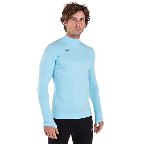 Joma Homme Brama Classic T-Shirt Thermique, Bleu Ciel, 4XS-3XS EU