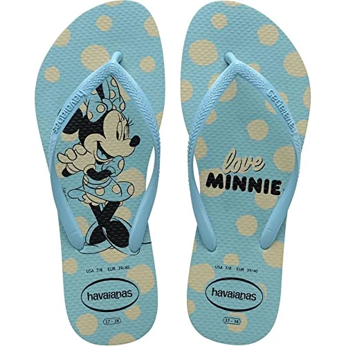 Offre limitée : Havaianas Slim Disney Femme FlipFlop Blue 33 EU de 20.56 € à 15.40 € (25% de remise)