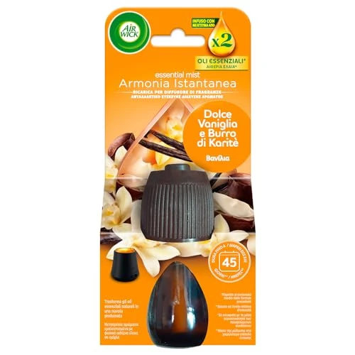 Oferta limitada: Airwick Recambios de difusor de aceite esencial eléctrico, recarga de fragancia para ambientes con fragancia de vainilla y flores de cerezo envolventes, fragancia para ambientes, 1 unidad de 17.27 € a 17.27 € (ahorro 0.00%)