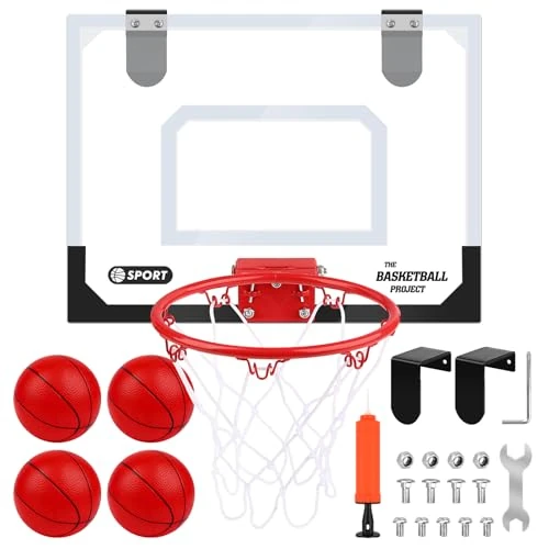 Offre limitée : Dreamon Mini Panier de Basket Enfant Interieur, Panier de Basket Mural Bureau Salle Accessoire Jouets de Sport pour Garçon de 35.89 € à 35.89 € (0.00% de remise)